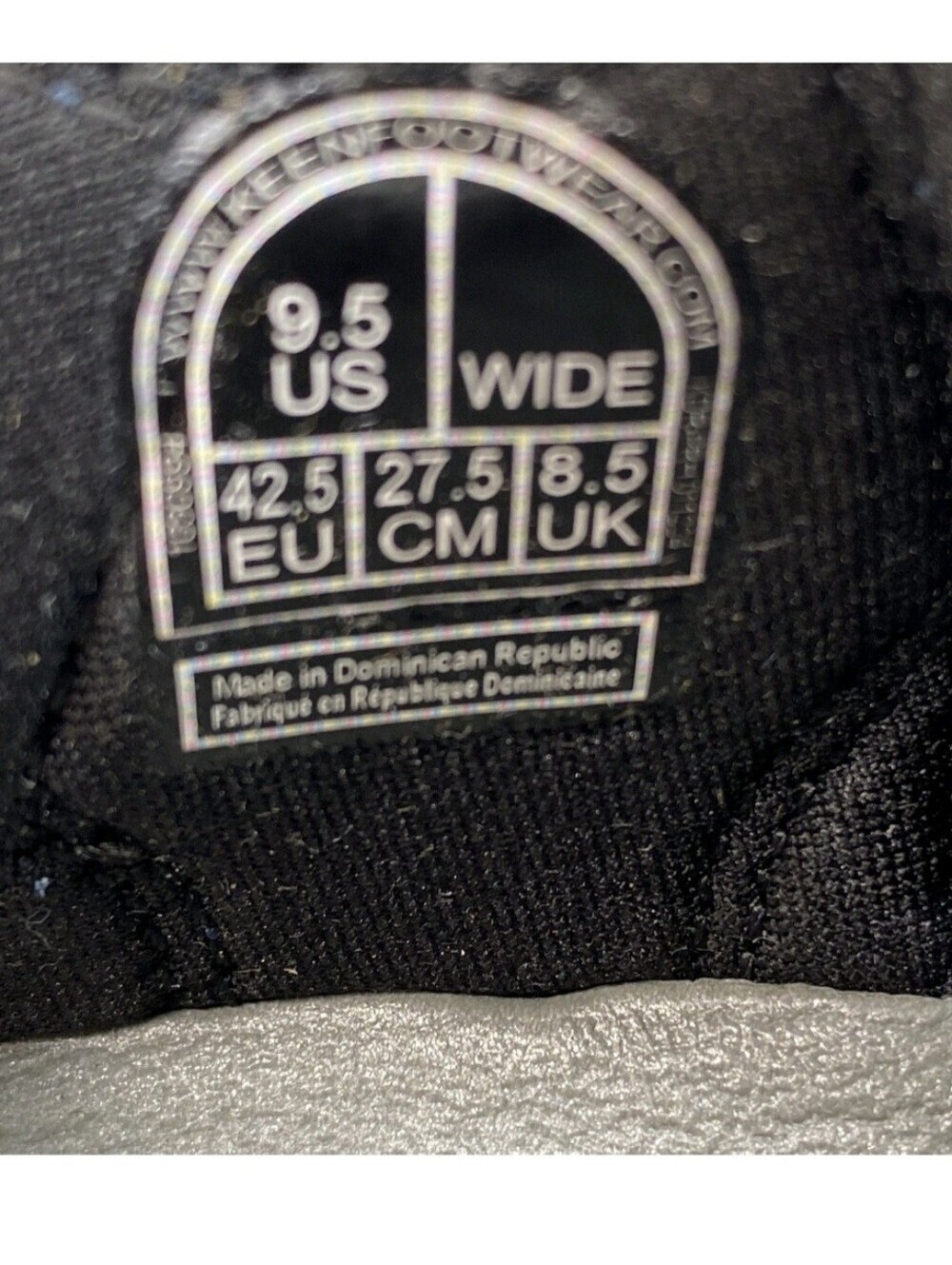 KEEN Newport H2 Men's Hiking Water Sandals Navy/Medium Gray Size 9.5 Wide NWOB - Picture 9 of 9